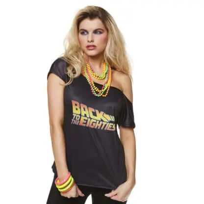 Back To The Eighties Shirt-- Chenille Blend Fleece Blend Nylon Blend
