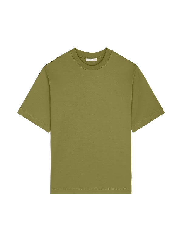 Womens DNA Oversized T-Shirt—highland green-- Welt Pockets Slit Pockets Flap Pockets Womens DNA Oversized T-Shirt—highland green-- Welt Pockets Slit Pockets Flap Pockets