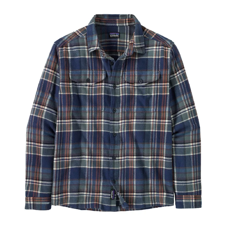 Mens Fjord Flannel Shirt-- Machine Wash Dry Clean Hand Wash