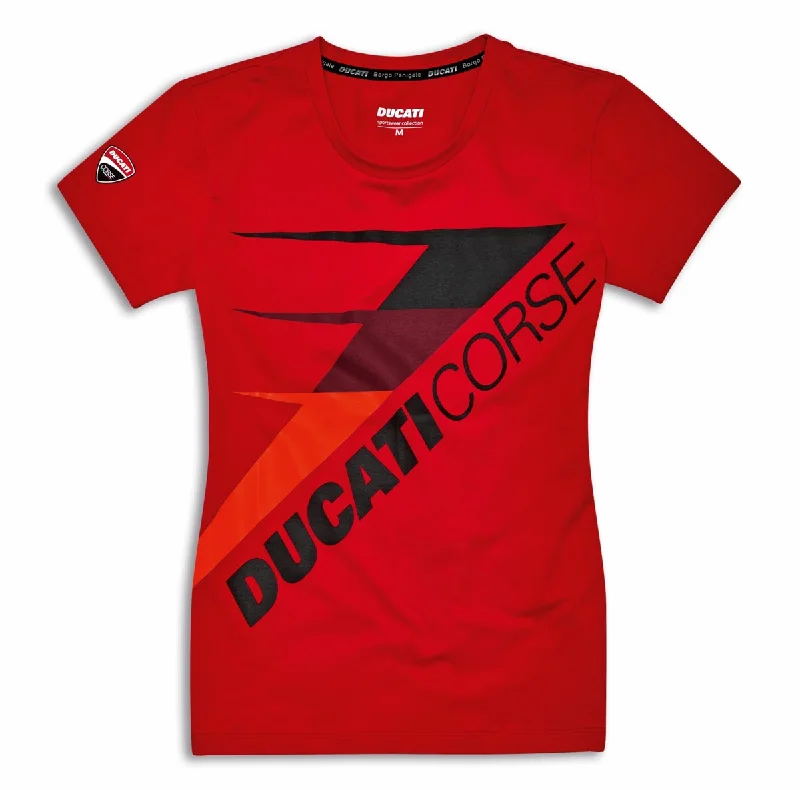 Ducati Women's DC Speed - T-shirt-- Elegant Classic Vintage