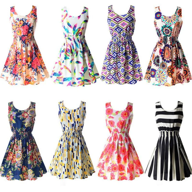 Women Tank Chiffon Beach Sleeveless T-shirts Floral-- Sequined Glittery Shiny
