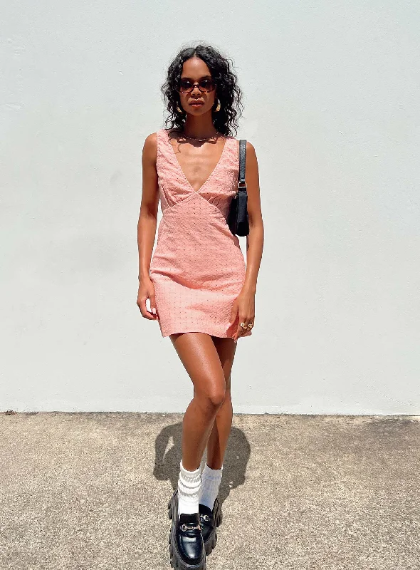 Nellie Mini Dress Rust Tunics Fashionable chic