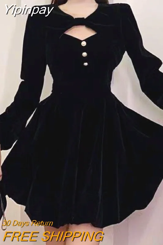 Yipinpay One Piece Dress Korea Long Sleeve Party Mini Dress Evening 2023 Spring Vintage 2 Piece Dress Set Women Hollow Out Design Comfortable Linen Mini Dress Yipinpay One Piece Dress Korea Long Sleeve Party Mini Dress Evening 2023 Spring Vintage 2 Piece Dress Set Women Hollow Out Design Comfortable Linen Mini Dress