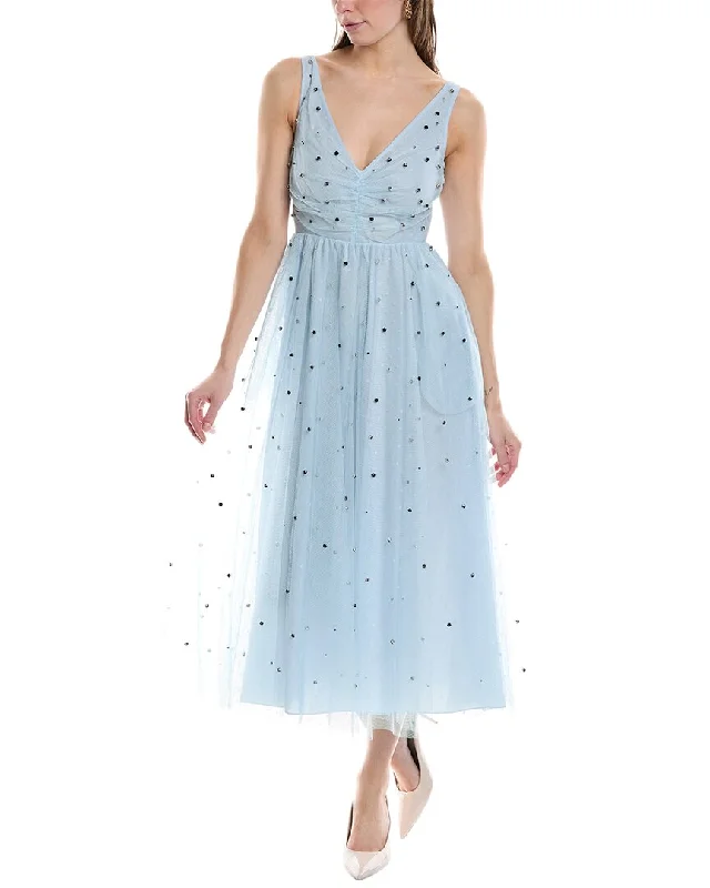 RED Valentino Midi Dress Tunics Luxurious high-end