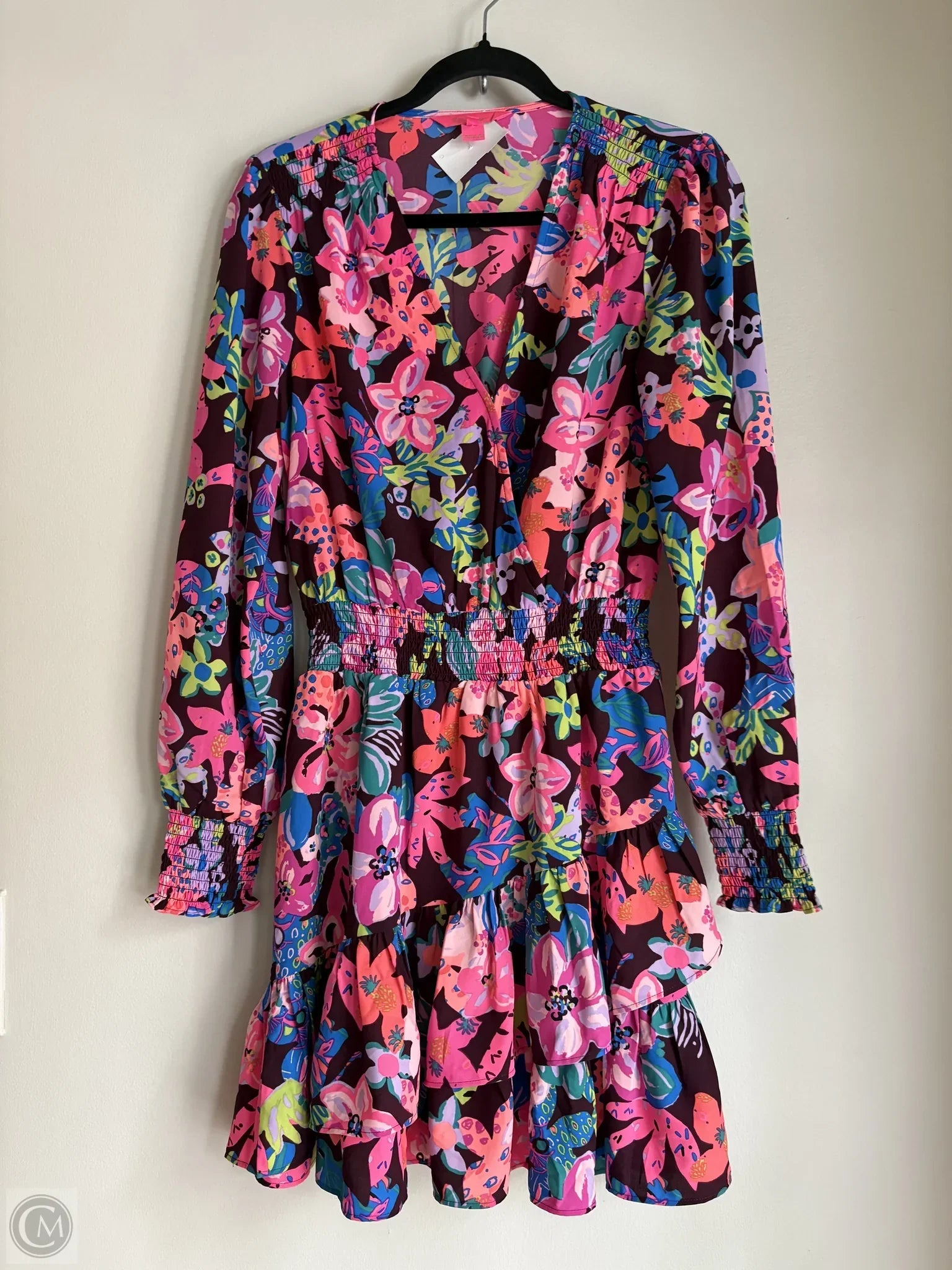 Dress Designer By Lilly Pulitzer In Multi-colored, Size: 6 Tunics Long Elegant