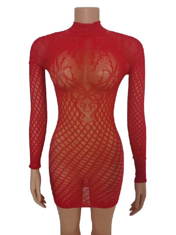 Nettie Open Back Mini Dress Elegant Velvet Mini Dress