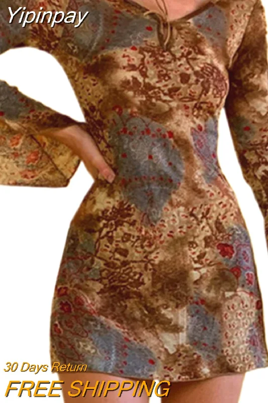 Yipinpay Women Sexy Dresses Evening Party Fall Winter Clothes 2023 Vintage Bodycon Long Sleeve Mini Dresses for Day and Night Party Stylish Puff Sleeve Mini Dress Yipinpay Women Sexy Dresses Evening Party Fall Winter Clothes 2023 Vintage Bodycon Long Sleeve Mini Dresses for Day and Night Party Stylish Puff Sleeve Mini Dress