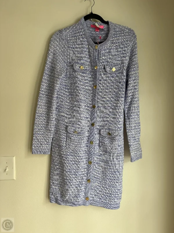 Dress Designer By Lilly Pulitzer In Blue, Size: S Tunics Luxurious high-end