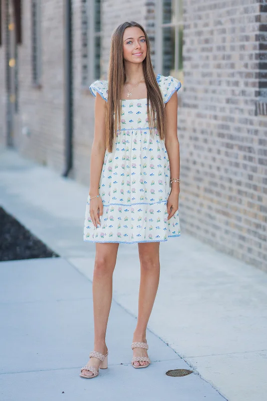 Love Poem Mini Dress Fashionable Mini Dress with Slits