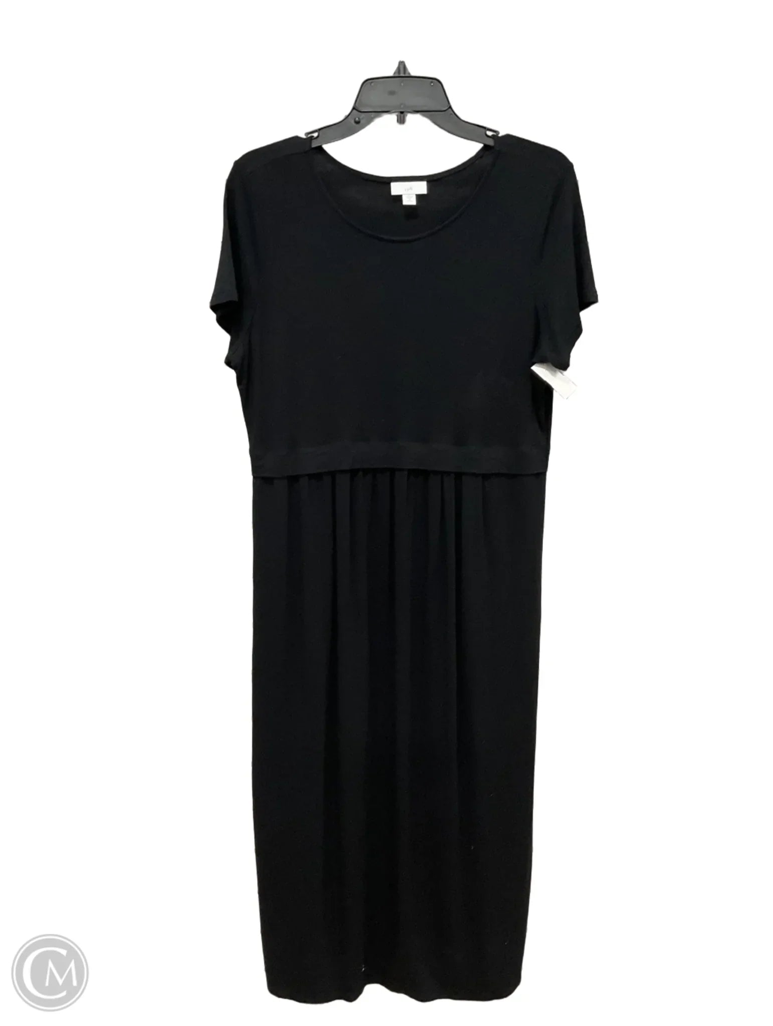 Dress Casual Maxi By J. Jill In Black, Size: Mp Tunics Timeless classic