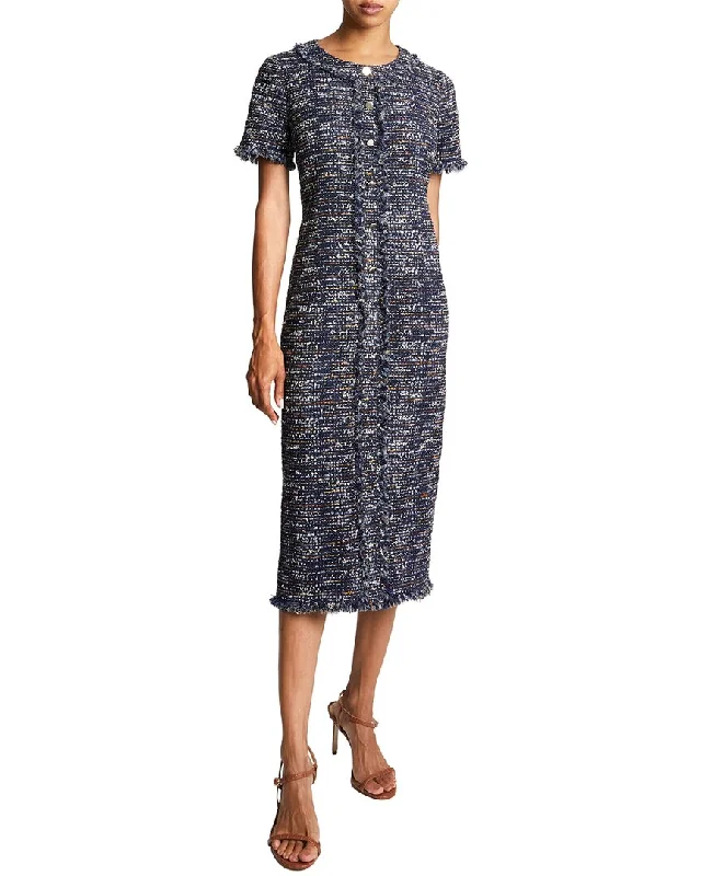 Santorelli Cass Tweed Dress Tunics Sophisticated sleek