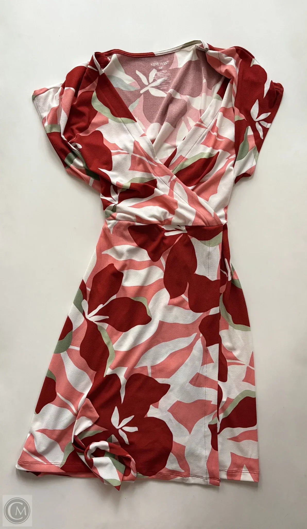 Dress Casual Short By Nine West In Pink, Size: M Tunics Denim casual