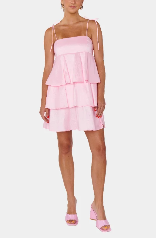 Meet Cute Mini Dress Fashionable Mini Dress with Frills