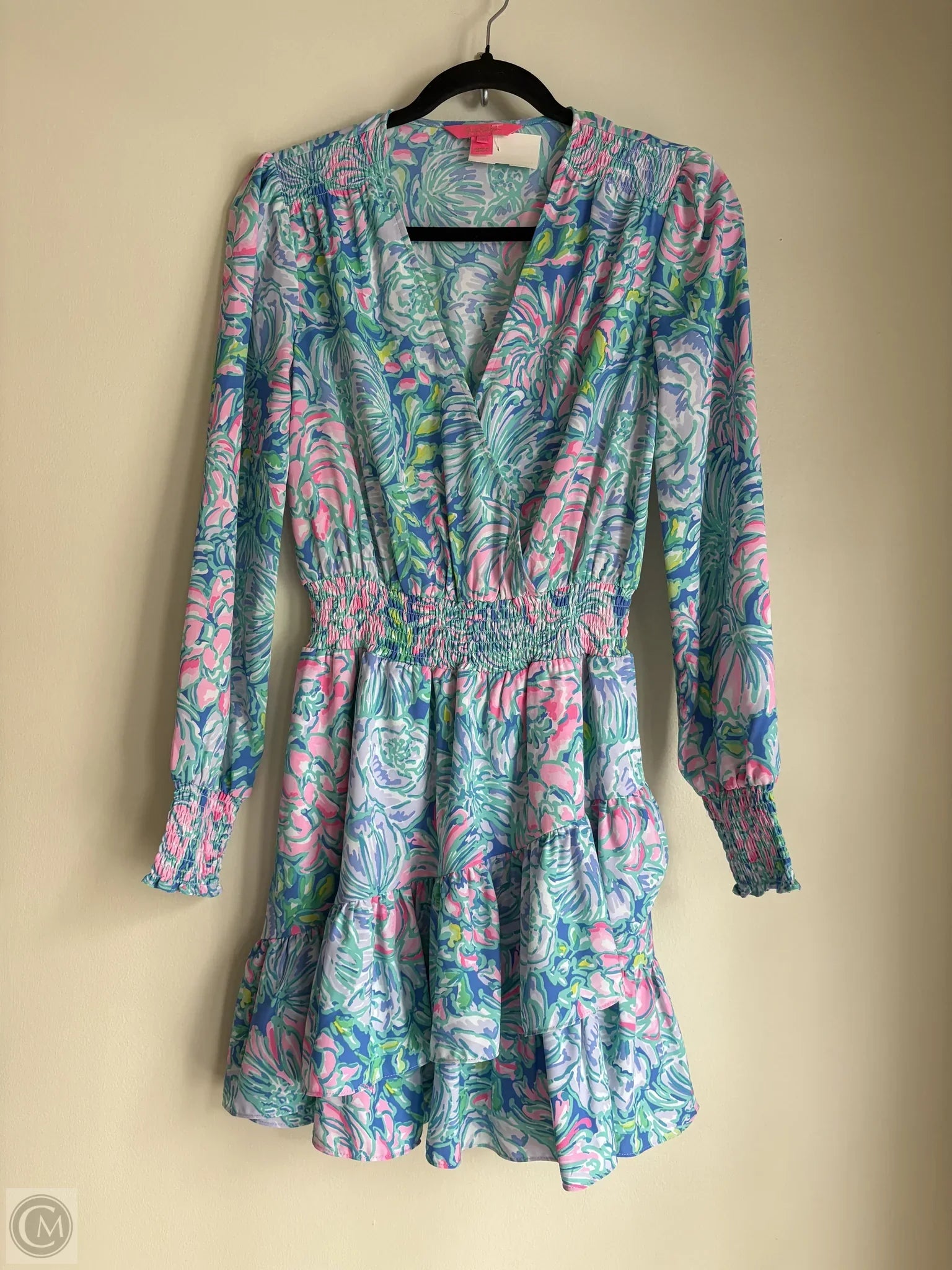 Dress Designer By Lilly Pulitzer In Multi-colored, Size: 0 Bodycon Club Sequined