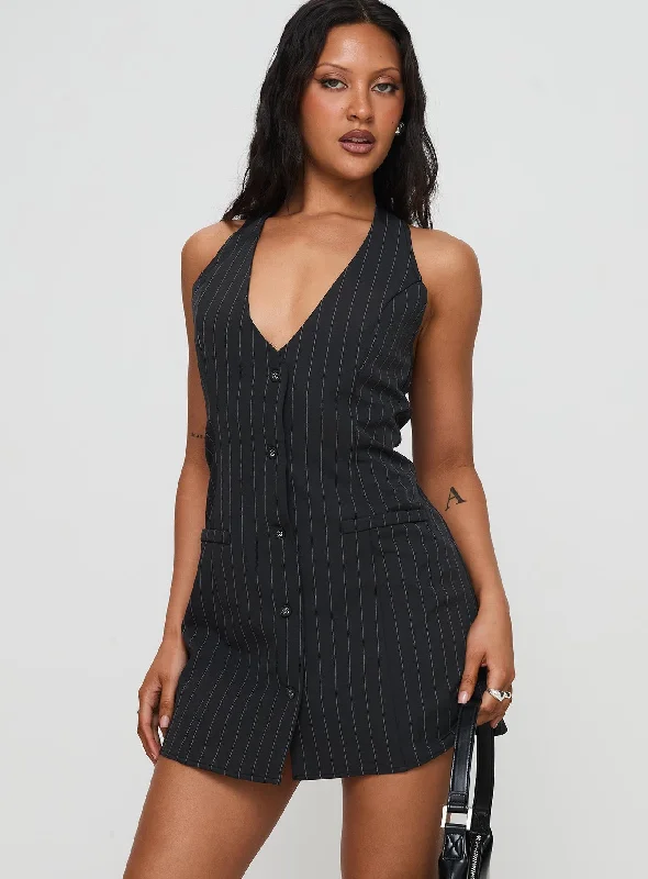 Fenny Mini Dress Pinstripe Tunics Floral girly