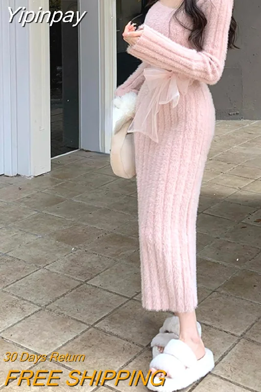 Pink Midi Dress