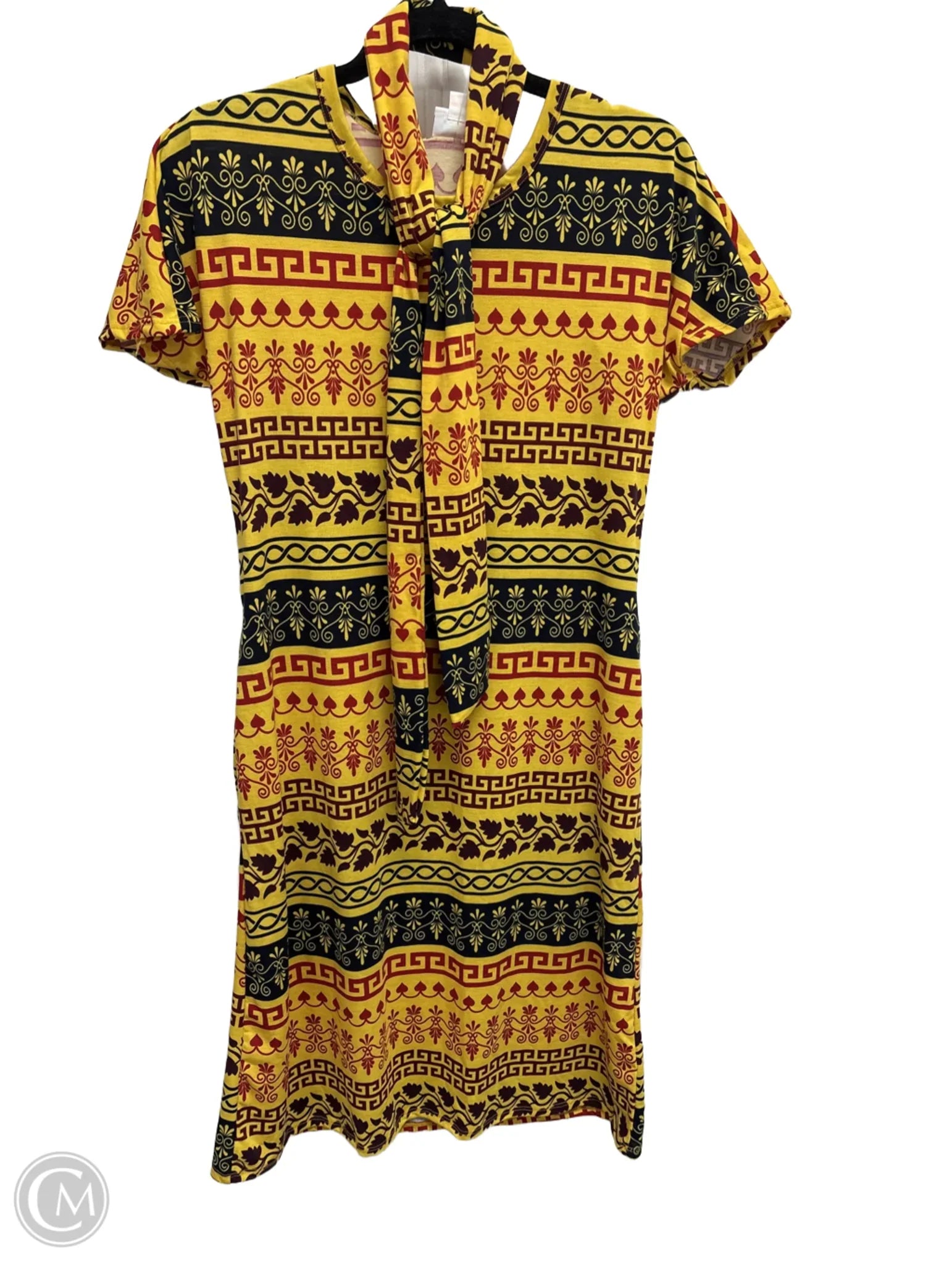 Dress Casual Midi By Lularoe In Yellow, Size: Xs Tunics Corduroy durable