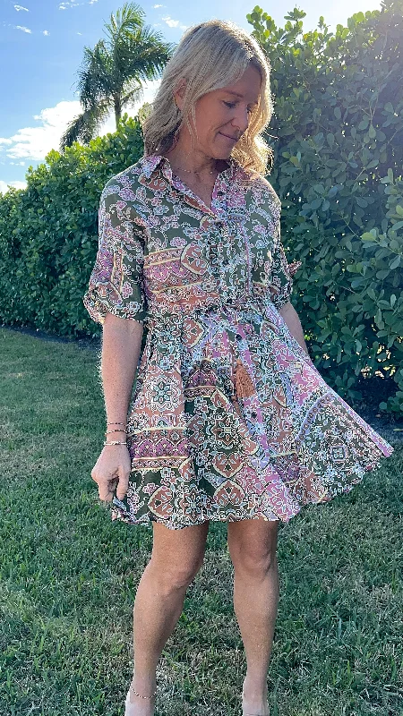 Extra Flared Hem Mini Dress Stylish Summer Mini Dress