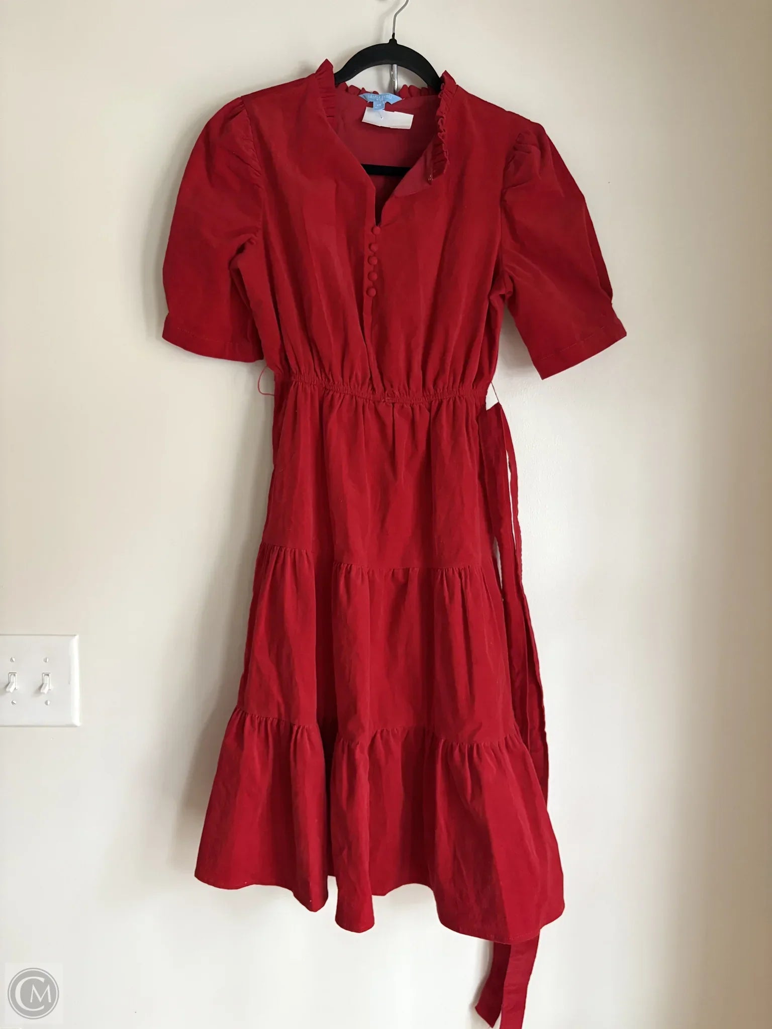 Dress Party Long By Draper James In Red, Size: Xs Tunics Recommended stylist