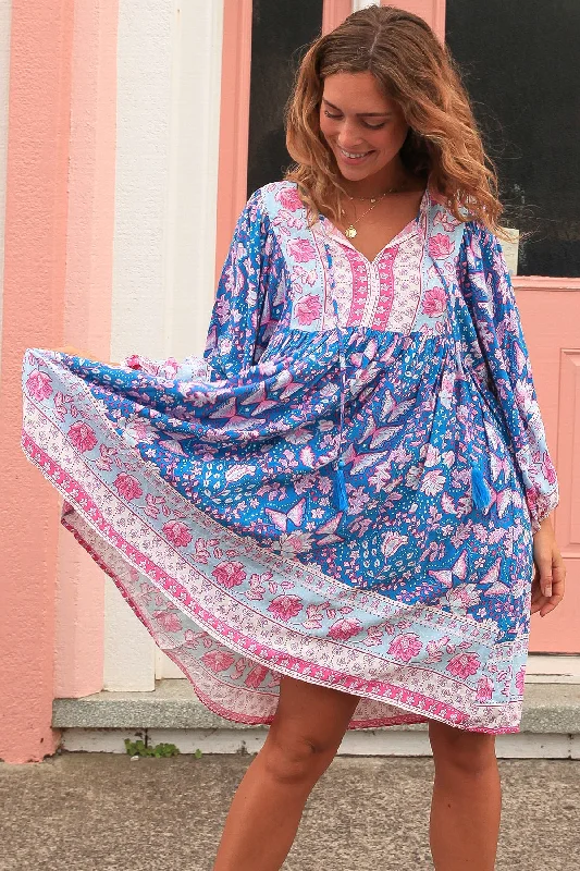 Myah Tunic Mini Dress Cozy Knit Mini Dress