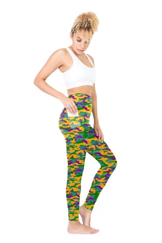 Spandex Leggings - Camo Classic Solid Color Leggings
