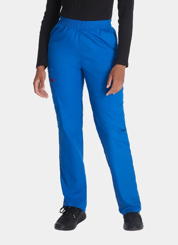 Dickies EDS Signature Ladies Natural Rise Tapered Leg Pull-On Scrub Trousers DKE86106 - Royal Wide Leg Loose Fit Mid Waist Dickies EDS Signature Ladies Natural Rise Tapered Leg Pull-On Scrub Trousers DKE86106 - Royal Wide Leg Loose Fit Mid Waist