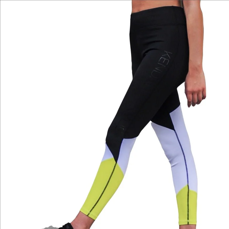 Women's Corolblock Legging Trendy Cold Weather Tights