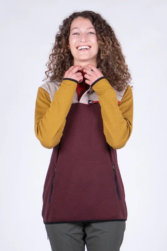 Vintage Burgundy - Elastic Waist