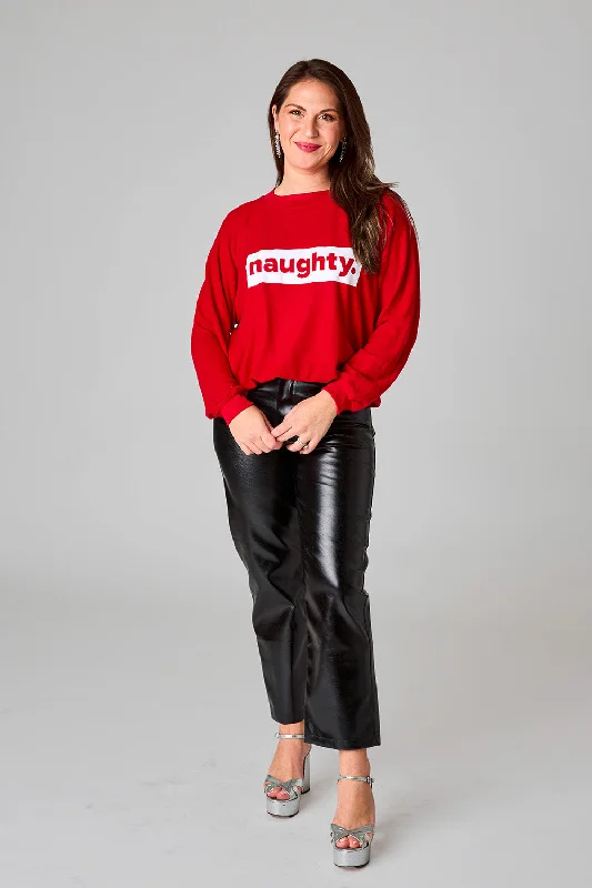 Gene Graphic Sweatshirt - Naughty Hoodie with Drawstring Waist Adjustable Fitted