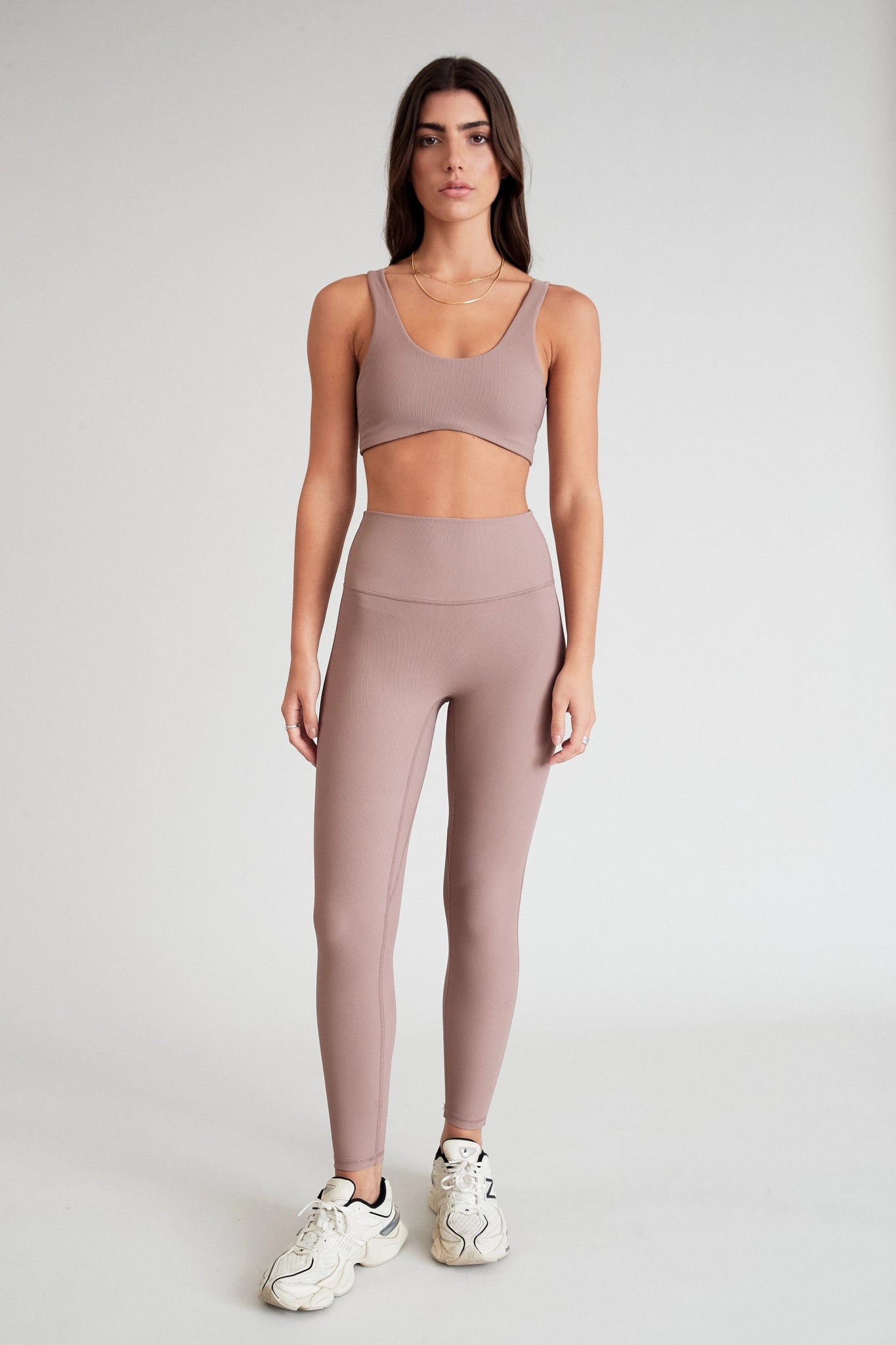 EcoRib 7/8 Legging Trendy High-Compression Leggings