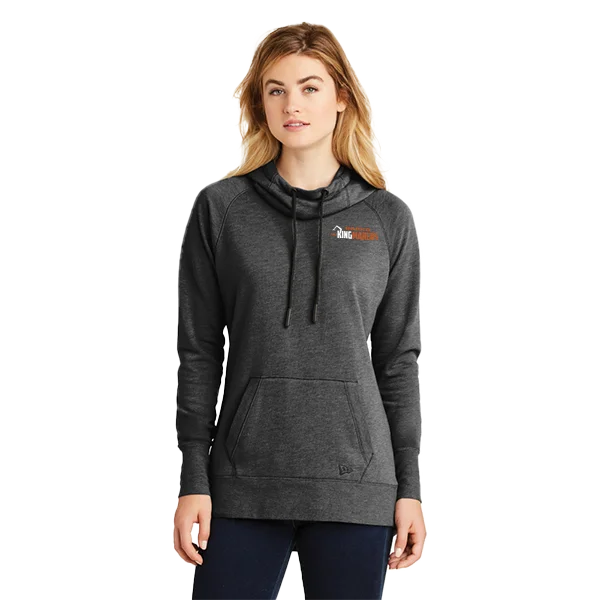 New Era Ladies Tri-Blend Fleece Pullover Hoodie Cashmere Luxurious Pullover