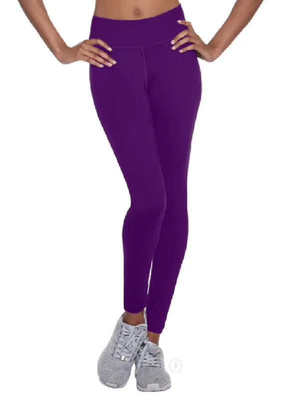 ON SALE Performance Tactel® Leggings (Eggplant) Fashionable Quick-Dry Yoga Pants