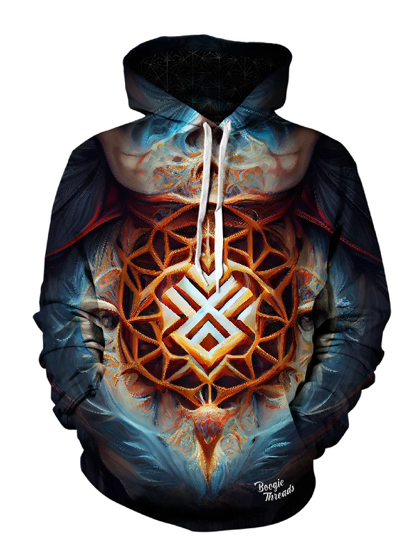 Knowledge Of Purpose Unisex Pullover Hoodie Hoodie with Hem Fringe Bohemian Relaxed