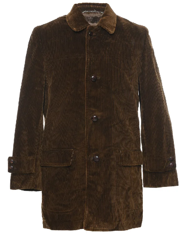 London Fog Corduroy Coat - L Bodycon Sheath Shift