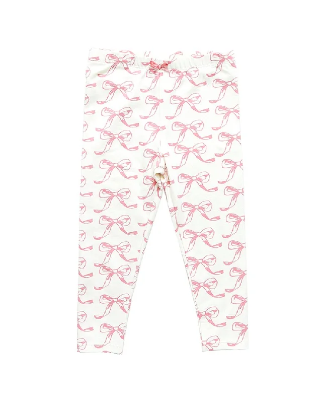 Pink Chicken Organic Legging Comfortable Slip-On Compression Leggings