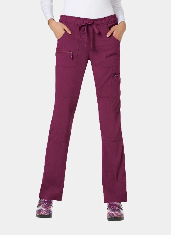 Koi Lite Peace Scrub Trousers - Wine Trousers versatile functional