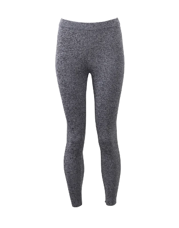 Rayon Knit Pull On Legging Elegant Animal Print Leggings