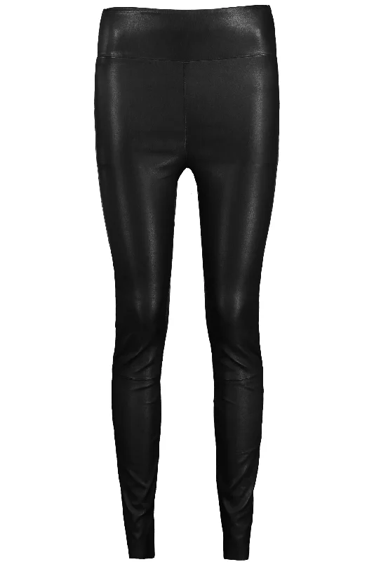 Ankle Legging - Black Trendy Ombre Effect Leggings