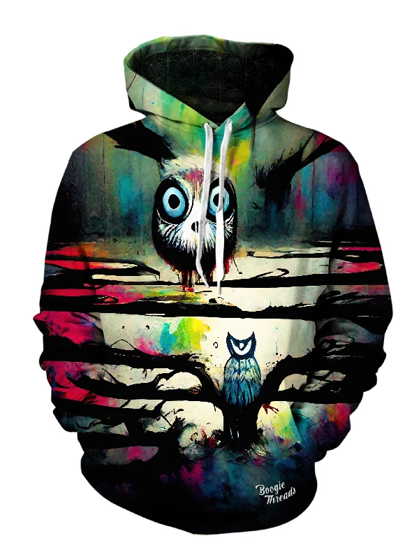 Unwritten Aftermath Unisex Pullover Hoodie Hoodie with Raw Hem Edgy Unfinished