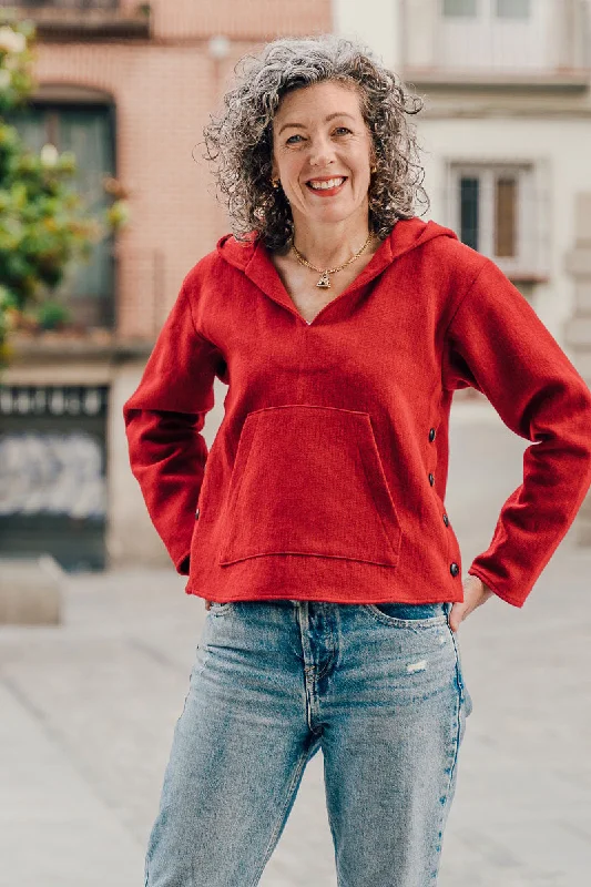 Liesl + Co Antwerp Pullover Wrist Length Sleeve