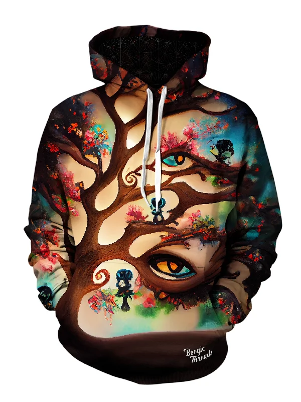 Serene Strength Unisex Pullover Hoodie Hoodie with Thumb Holes Functional Cozy