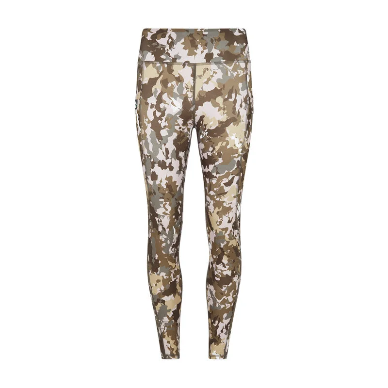Ridgeline Infinity Printed Leggings BDU Camo Fashionable Solid Color Tights