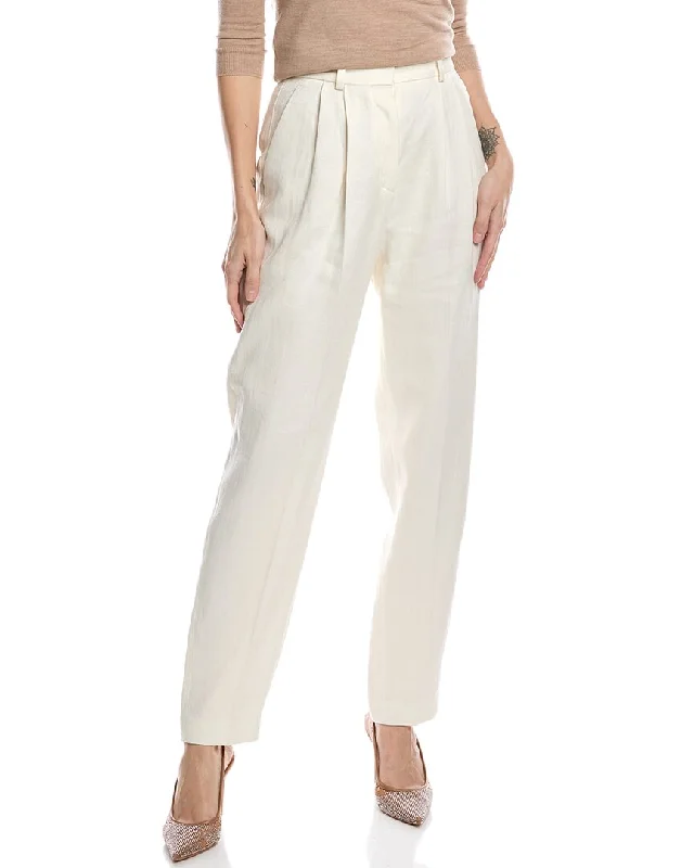 Hugo Boss Tefike Linen-Blend Trouser Trousers luxurious premium