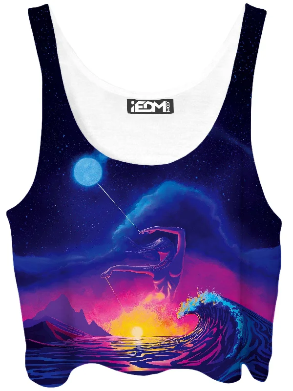 Poi Goddess Crop Top Casual Formal Business