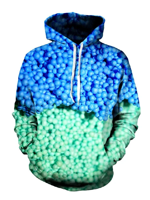 Dippin Dots Pullover Art Hoodie Hoodie with Rhinestones Sparkly Elegant