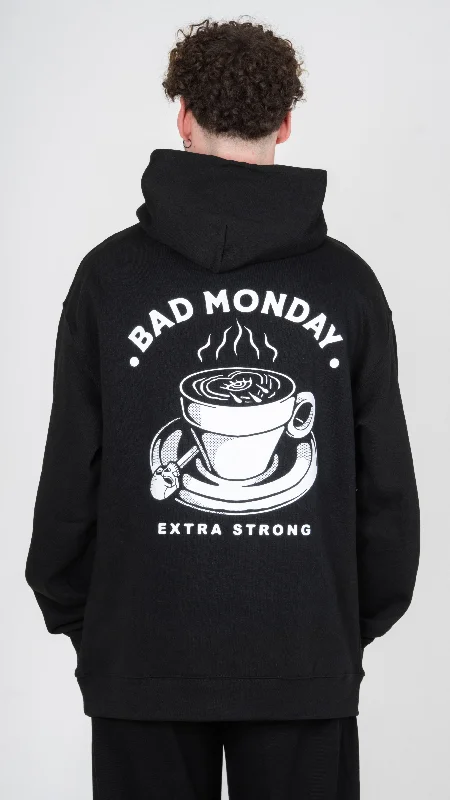 Oversized Zammit Coffee Hoodie Hoodie with Strings Custom Fit Adjustable