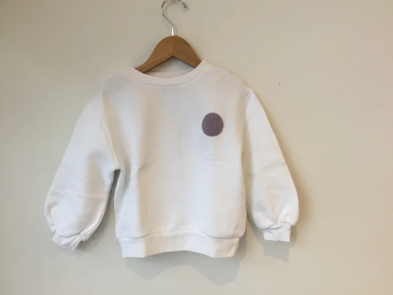 25112 Sweatshirt - White Hoodie Sweatshirt Pullover
