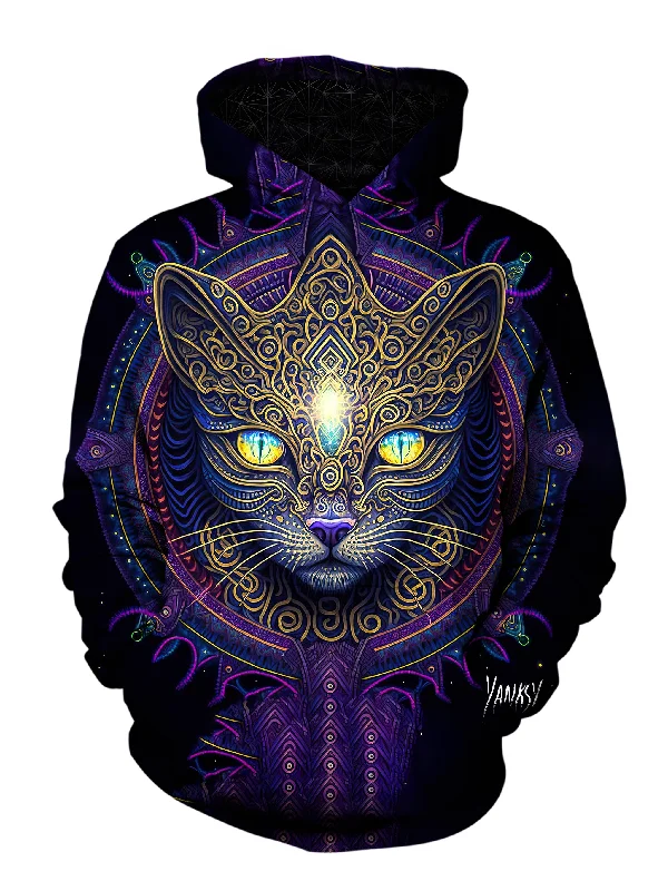 Eminent Feast Unisex Pullover Hoodie Hoodie with Front Slit Layering Stylish
