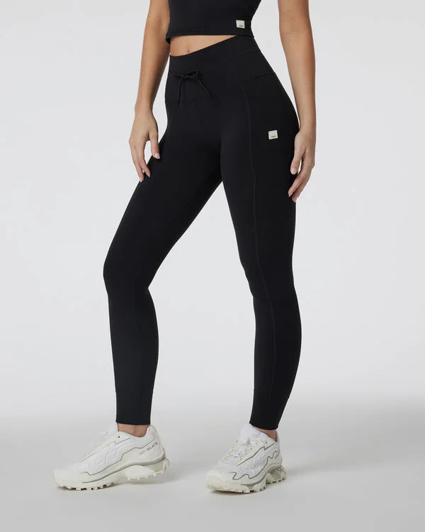 Women's Daily Pocket Legging - Black Stylish Colorful Activewear Leggings