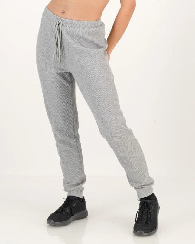 NEW KNITS LOUNGEWEAR TROUSERS - GREY Trousers Capri Summer